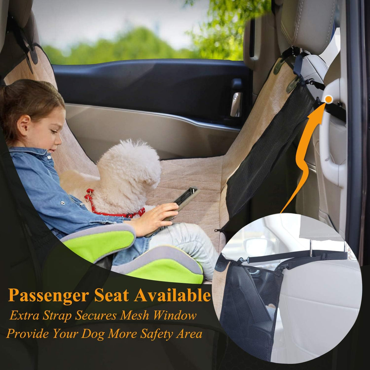 Dog Seat Cover Easyhammock Dog Hammock, Seat Cover for Car