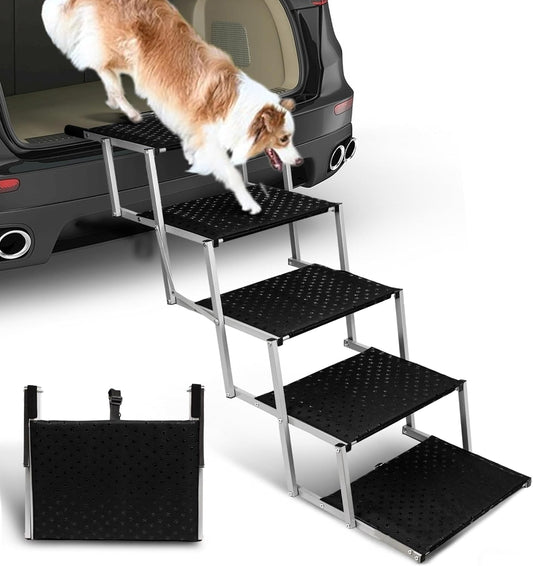 Dog Stairs for Cars,Folding Dog Steps for Large