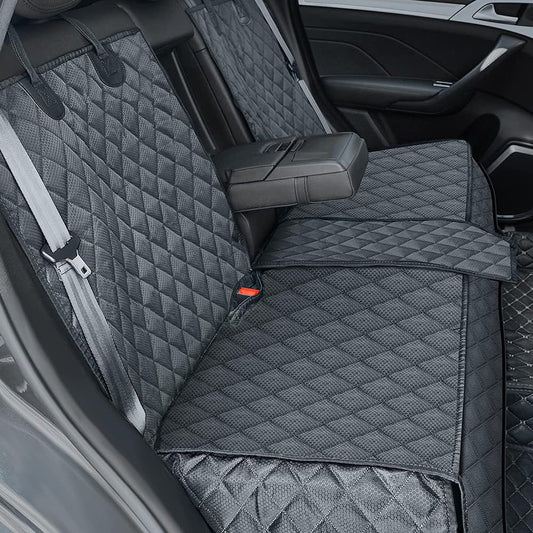 Dog Car Seat Cover for Back Seat Cover,Non Stick Fur Rear