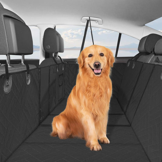 Back Seat Extender for Dogs, 600D Heavy Dog Car Seat Cover