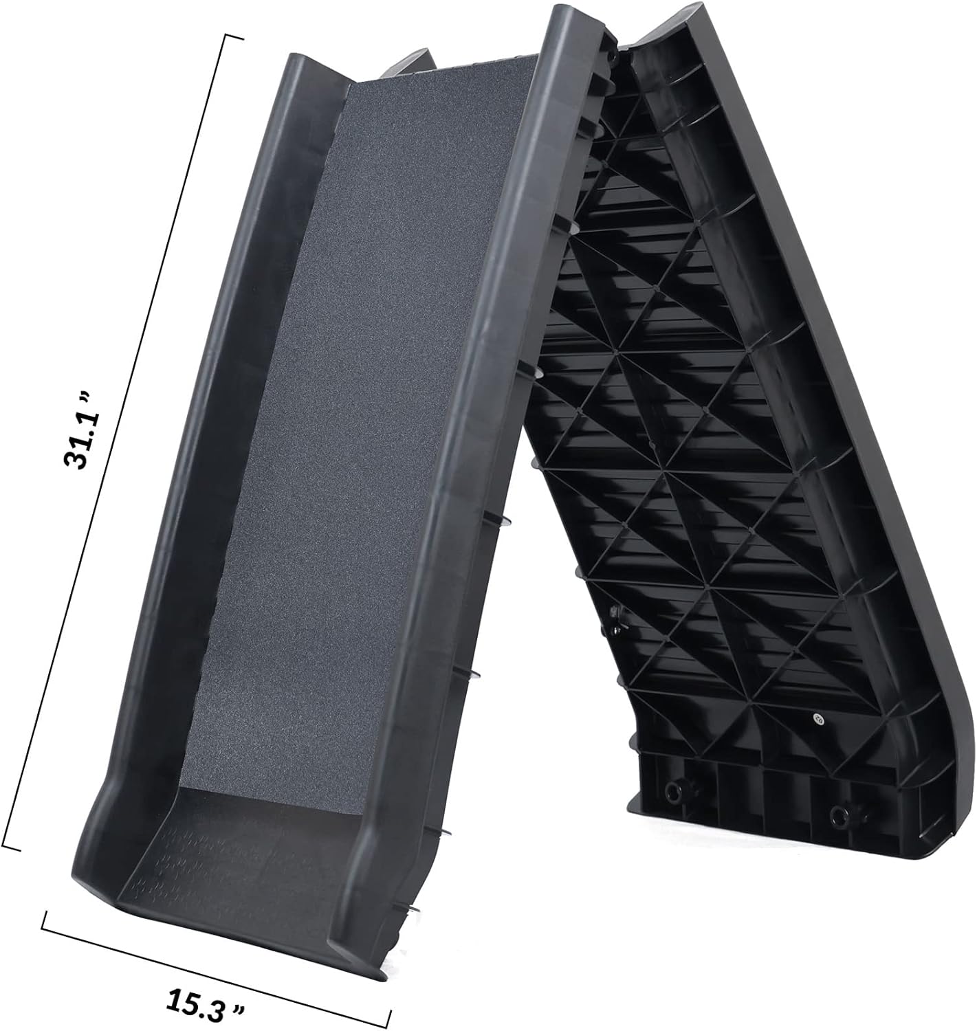 Folding Pet Ramp – 62 Inch – Ramp – Black