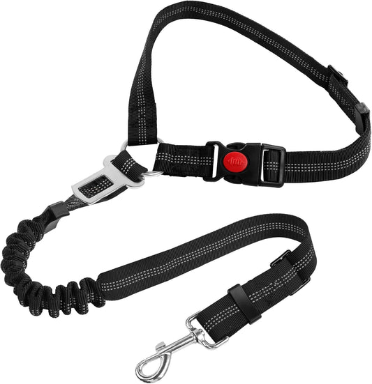 YAOHDAO Dog Seat Belt Harness for Car, Restraint Adjustable