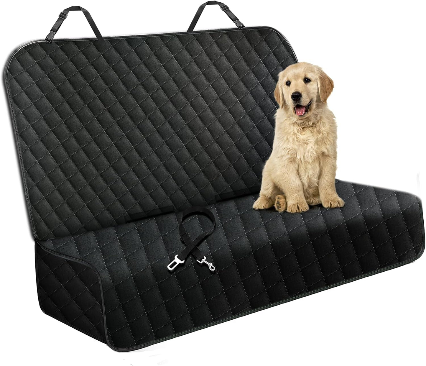 Dog Car Seat Cover for Back Seat, Nonslip Pet Car Seat
