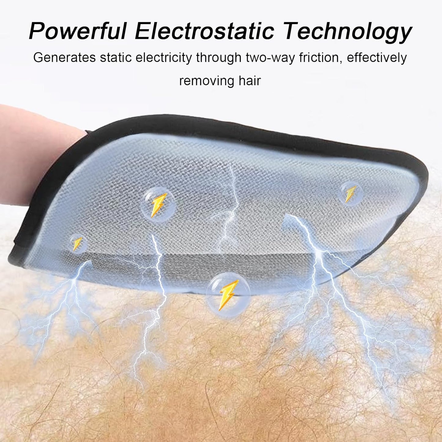 Pet Hair Removal Glove ,2025 Upgrade Five-Finger