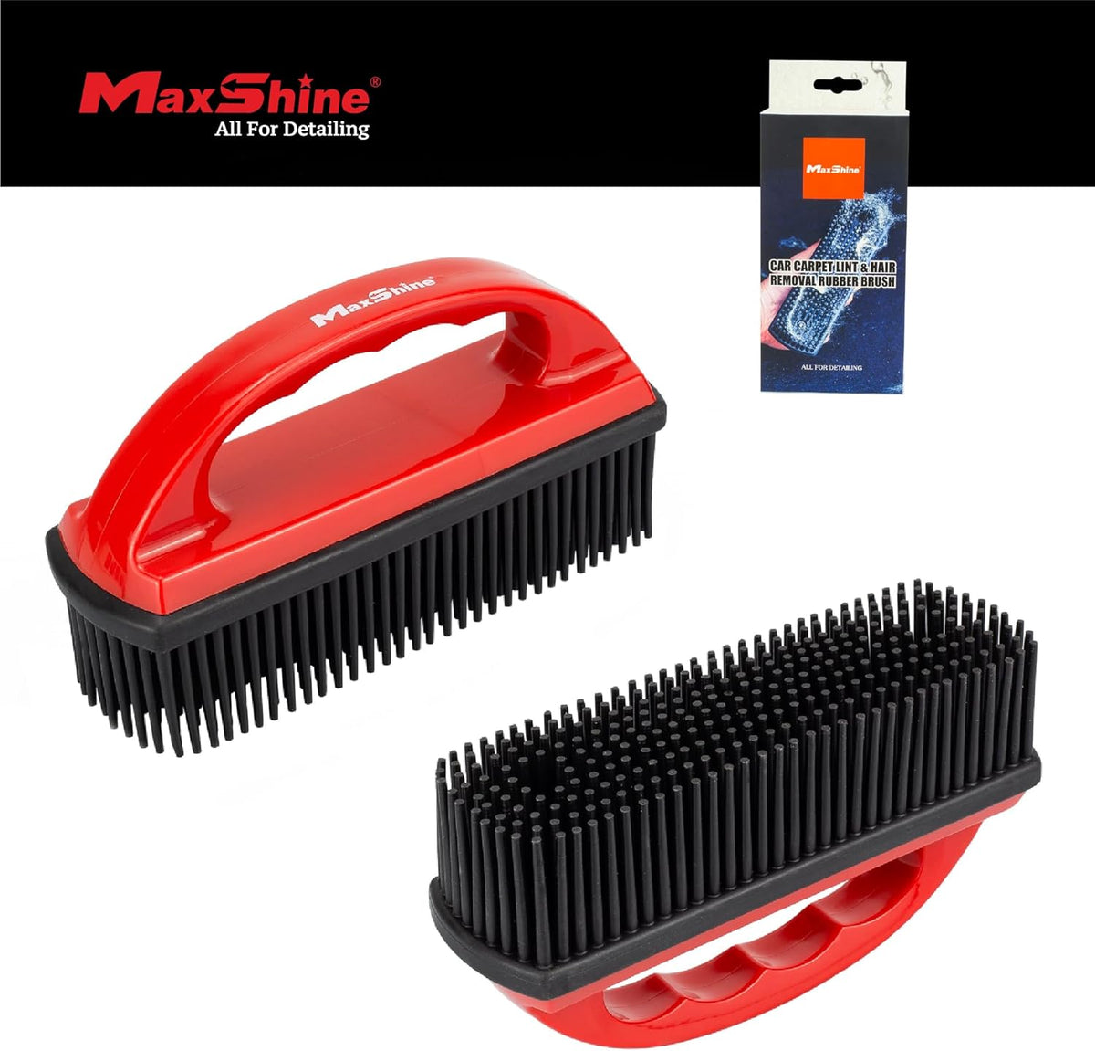 Universal Car Carpet Lint & Hair Removal Brush