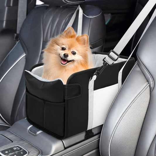 Portable Dog Car Seat for Small Dogs - Pet Booster Seat