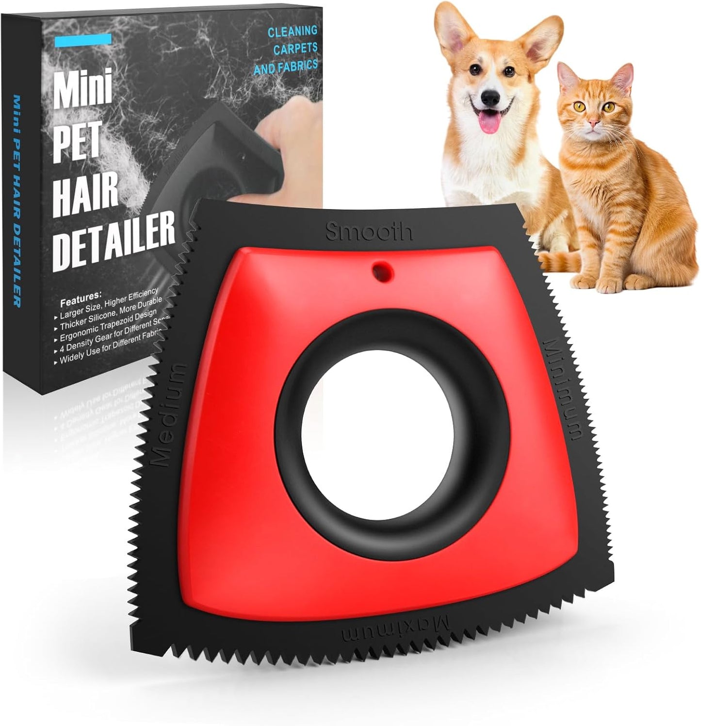 Pet Hair Removal Tool, Cat & Dog Hair Remover for Car Couch