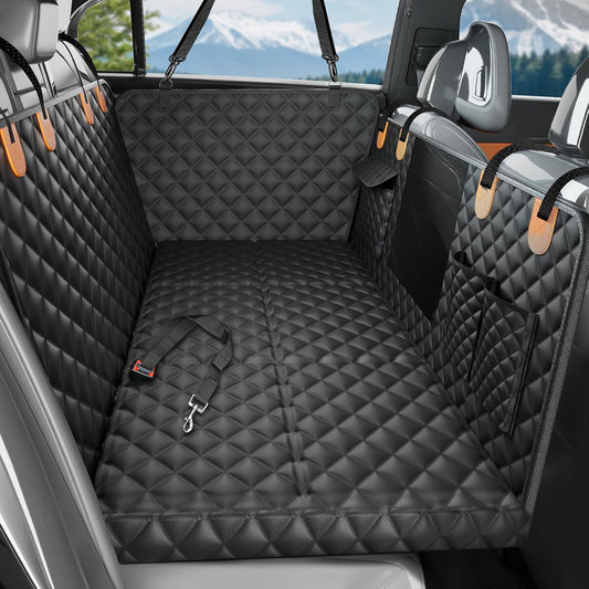 Ultra Thick Hard Bottom Dog Car Seat Cover for Back Seat