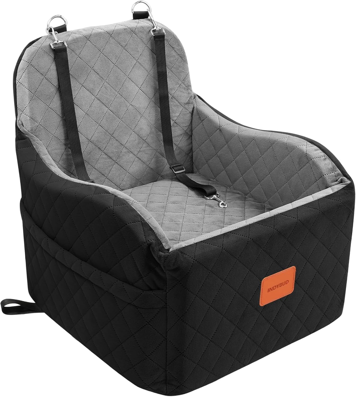 Dog Car Seat for Small & Medium Dogs, Detachable & Washable
