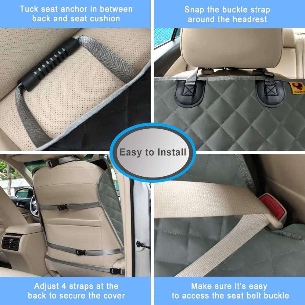 Deluxe Dog Seat Cover for Front Seat-More Durable