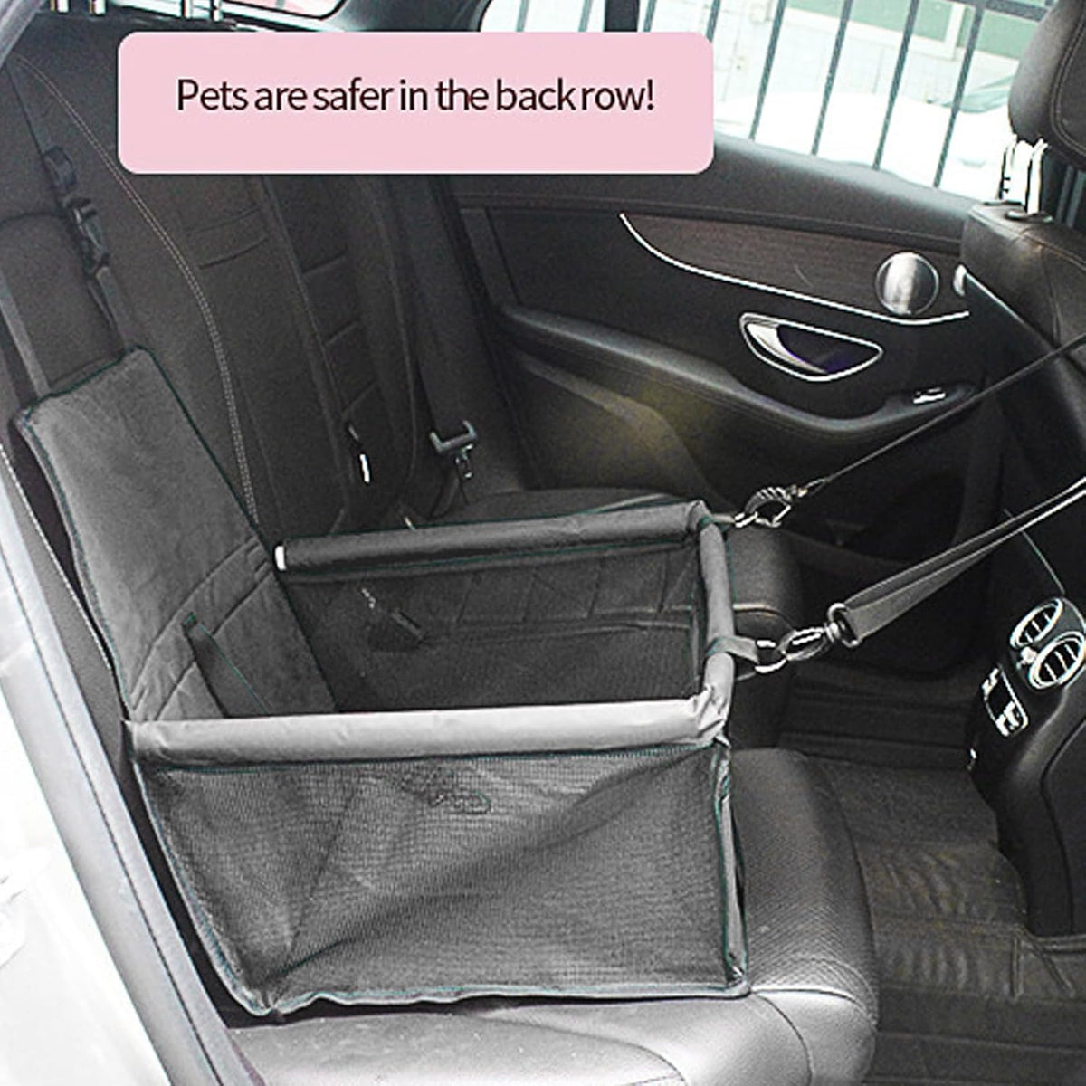 Dog Car Seat, Oxford Fabric Pet Booster Seat for Small Dogs