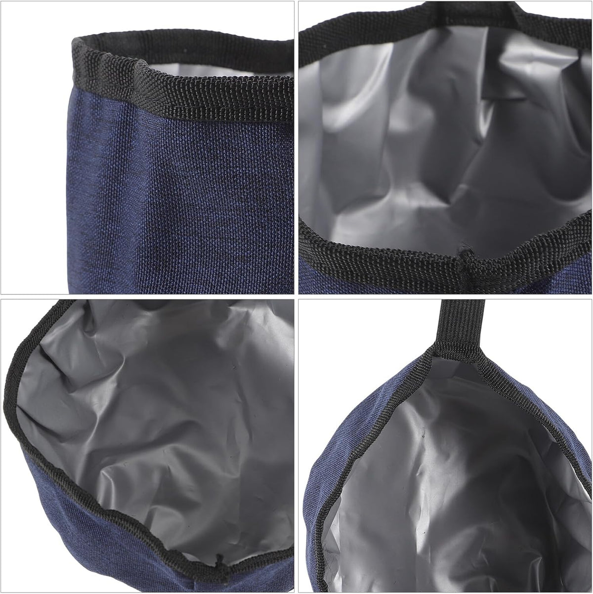 Portable Dog Travel Bowl Oxford Fabric Pet Water and Food
