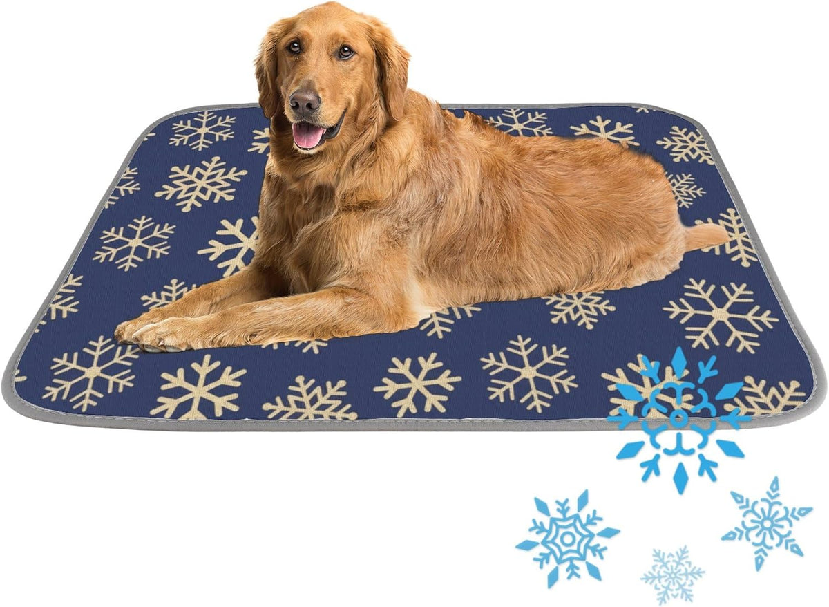 Cat Dog Cooling Pad Ice Silk Cooling Mat for Dog Crate Cool
