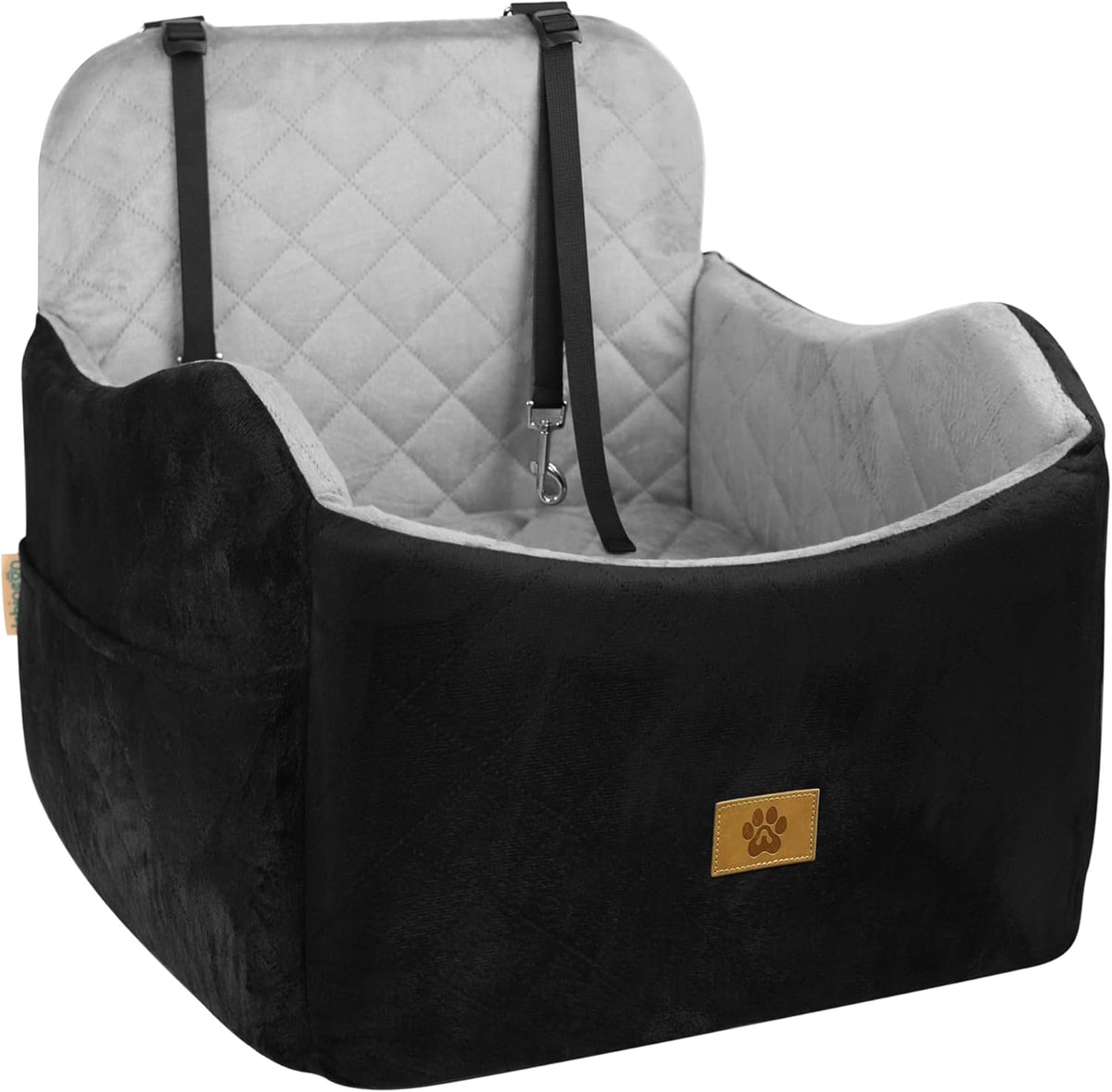 Dog Car Seat for Small/Medium Dogs, Detachable Washable Dog