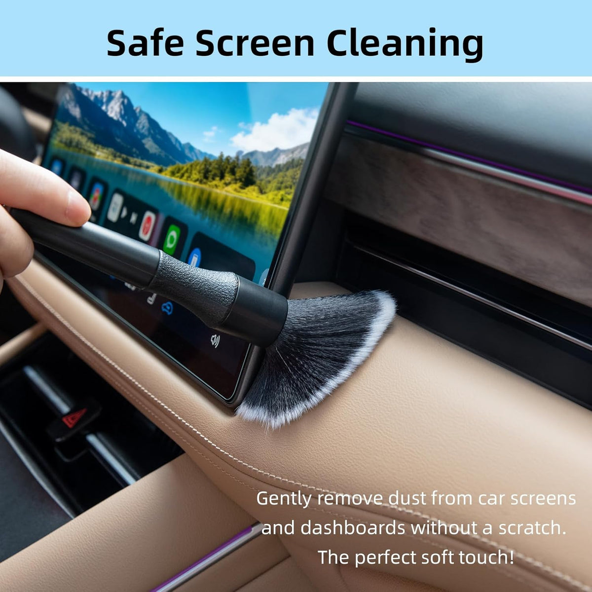 Car Interior Detailing Cleaning Kit-10Pcs Car Screen