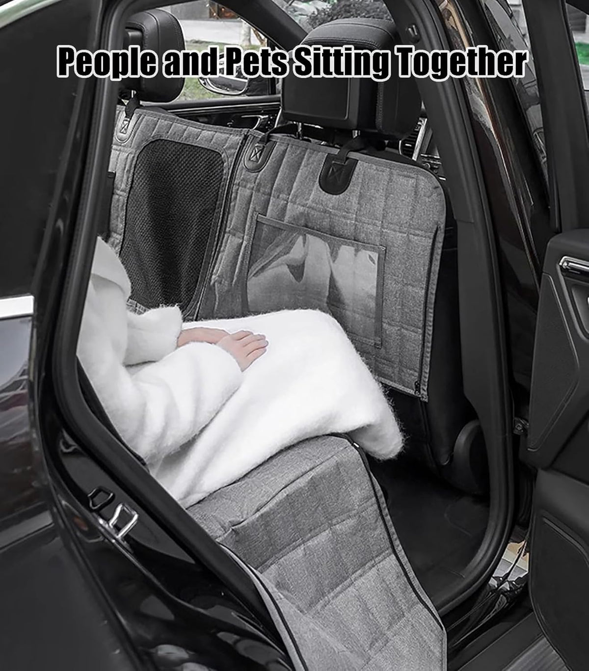Dog Car Back Seat Cover for Porsche Macan/Macan T/Macan