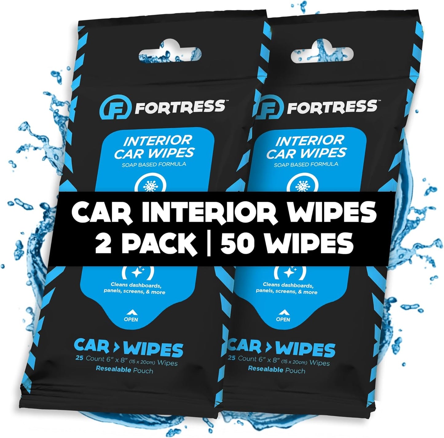 Car Interior Wipes for Car Interior Cleaning, Dashboard
