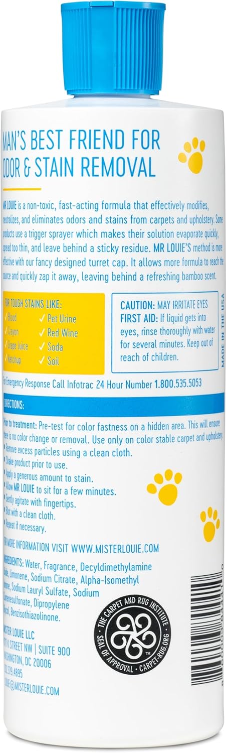 Pet Stain & Odor Remover for Carpet & Upholstery