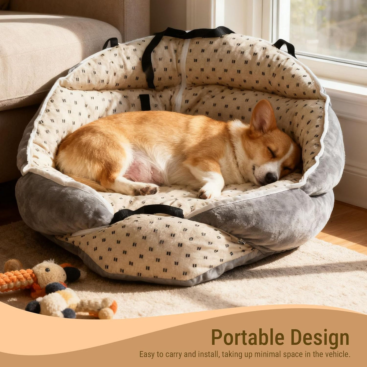 Dog Car Seat for Small and Medium Pets, Car Seat Sofa Pet