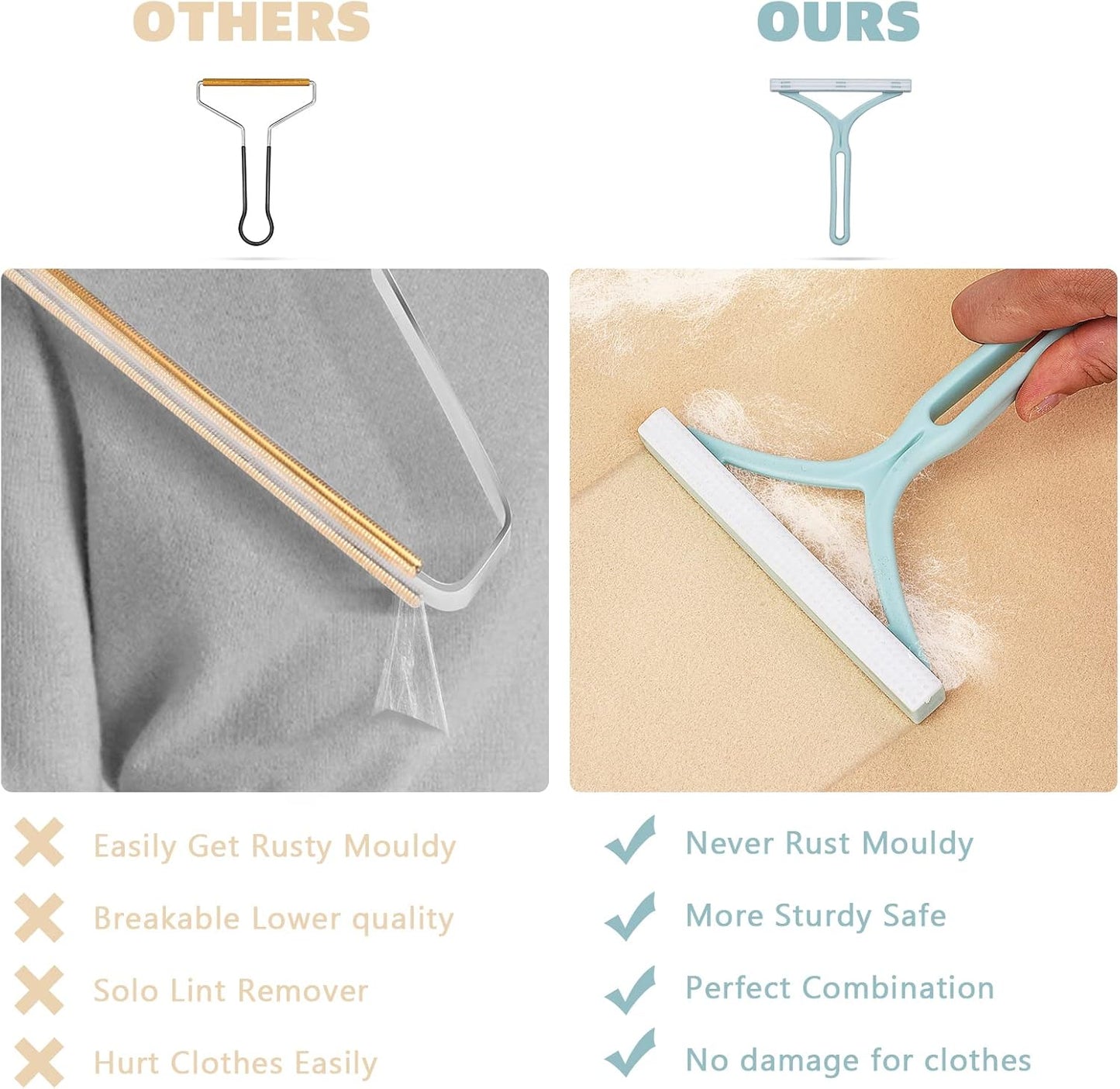2Pack Pet Hair Remover - Dog & Cat Hair Remover, Premium