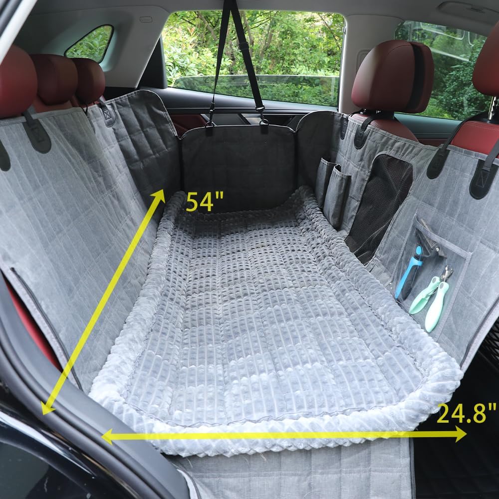 Dog Bed for Car, Backseat Pet Bed Mat, Fit for Backseat