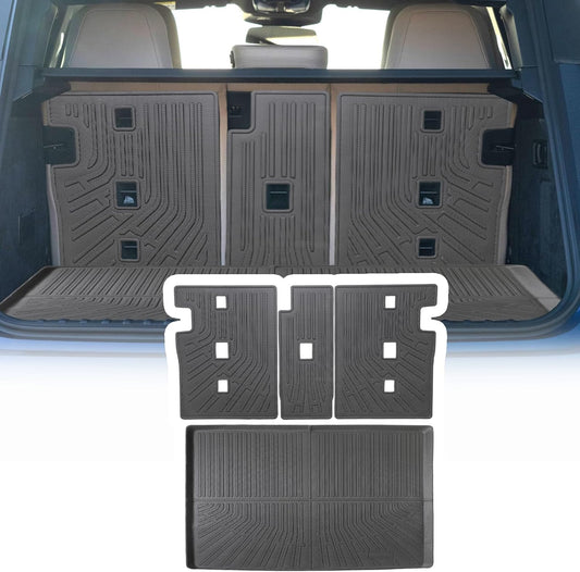 Cargo Liners Backrest Mat for BMW IX Accessories 2022-2025