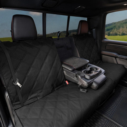 Car Bench Seat Cover for Dogs, Soft-feeling Waterproof