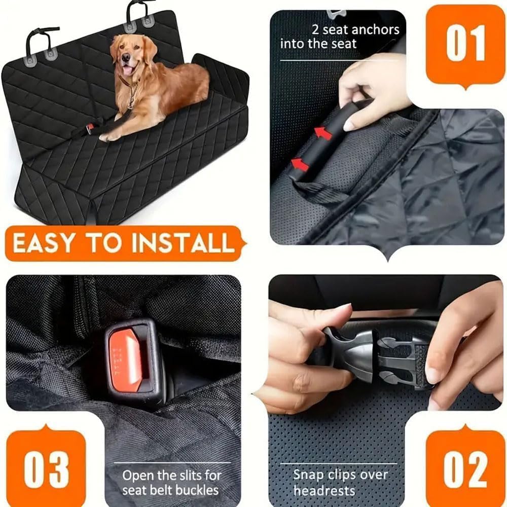 Dog Car Seat Cover for Back Seat for Chevy Equinox EV 2024