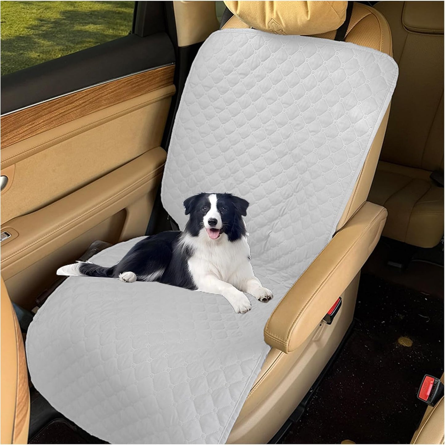 Dog Front Seat Cover for Small Medium Dogs Detachable