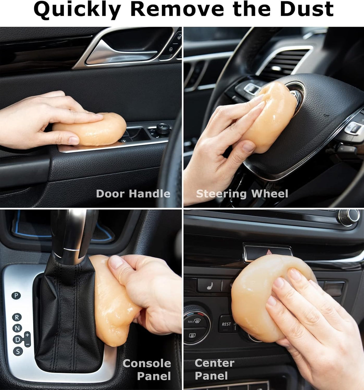 2Pack New Cleaning Gel Detail Putty Car Gel Auto Detailing