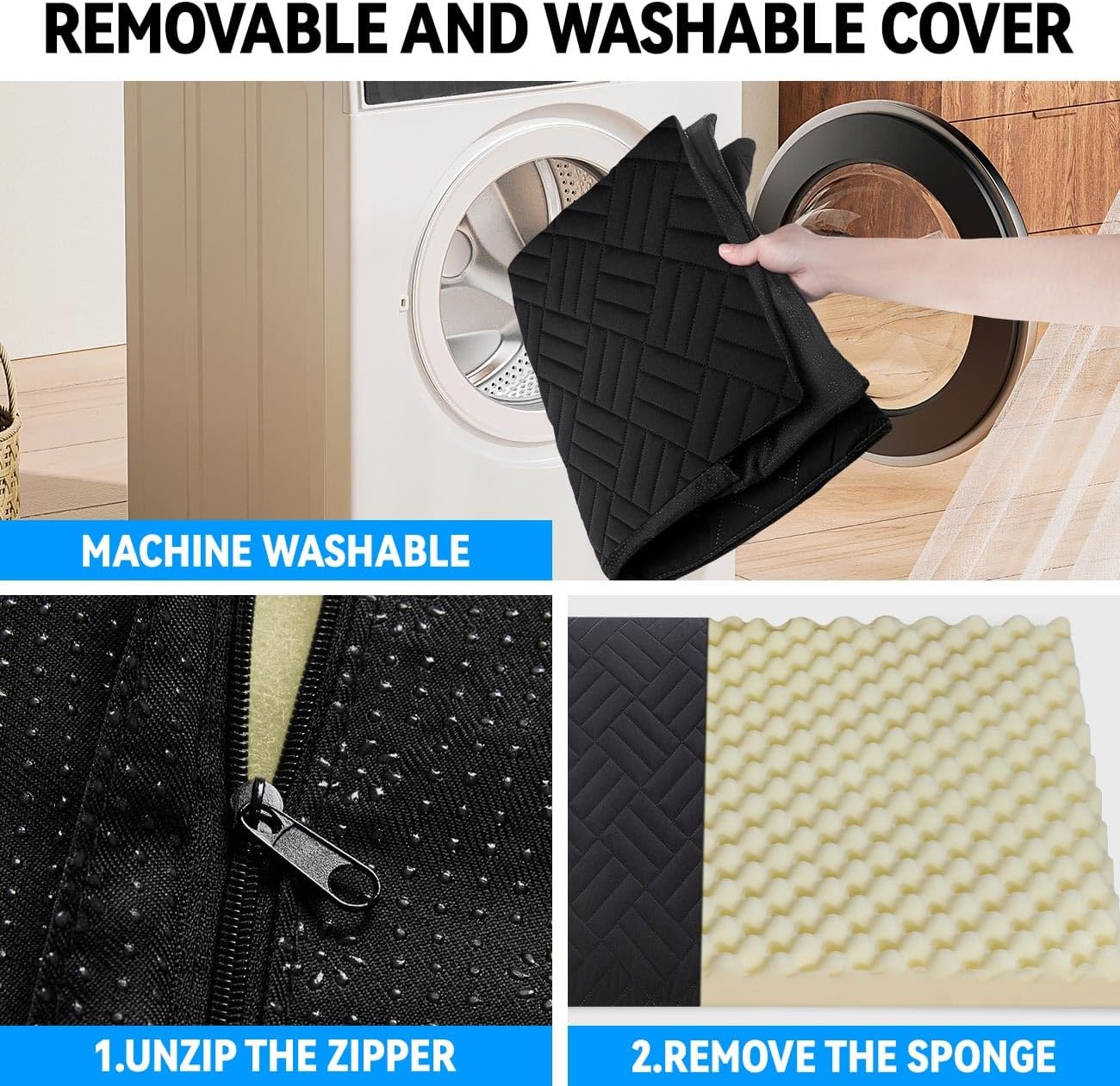 Dog Mat for Back Seat Extender for Dogs,Dog Bed for Car,Pet