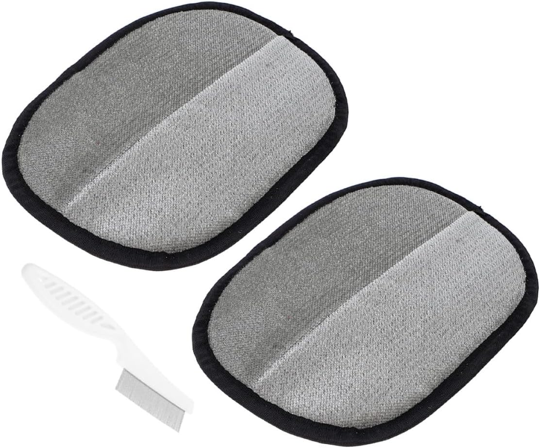 3pcs Pet Hair Removal Gloves with Electrostatic Effect