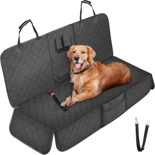 Dog Car Seat Cover for Back Seat - , Anti-Scratch, Nonslip