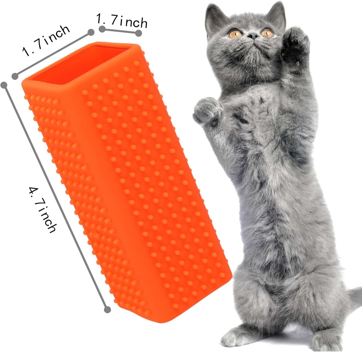 Pet Hair Remover for Furniture and Carpets - Rubber Brush