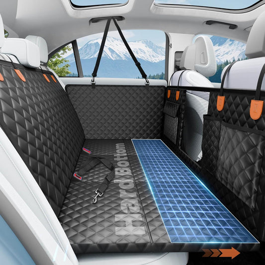Dog Car Seat Cover for Back Seat with Hard