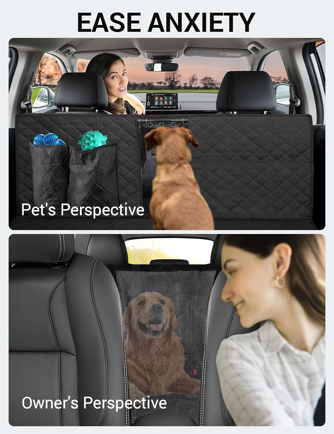 2026 Upgrade Dog Car Seat Cover Custom Fit 2017-2025 CR-V