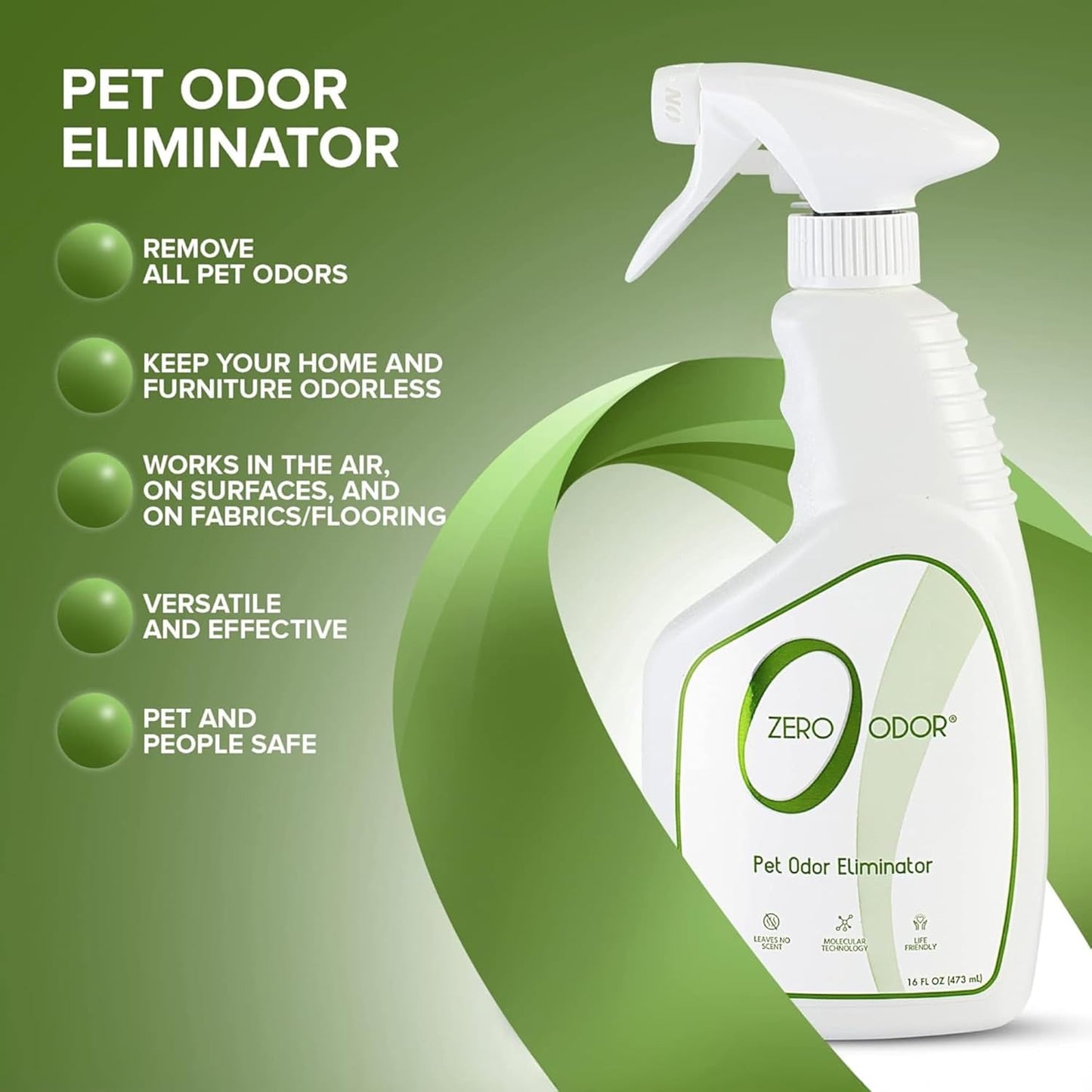 Pet Odor Eliminator for Strong Odor, Eliminate Air &