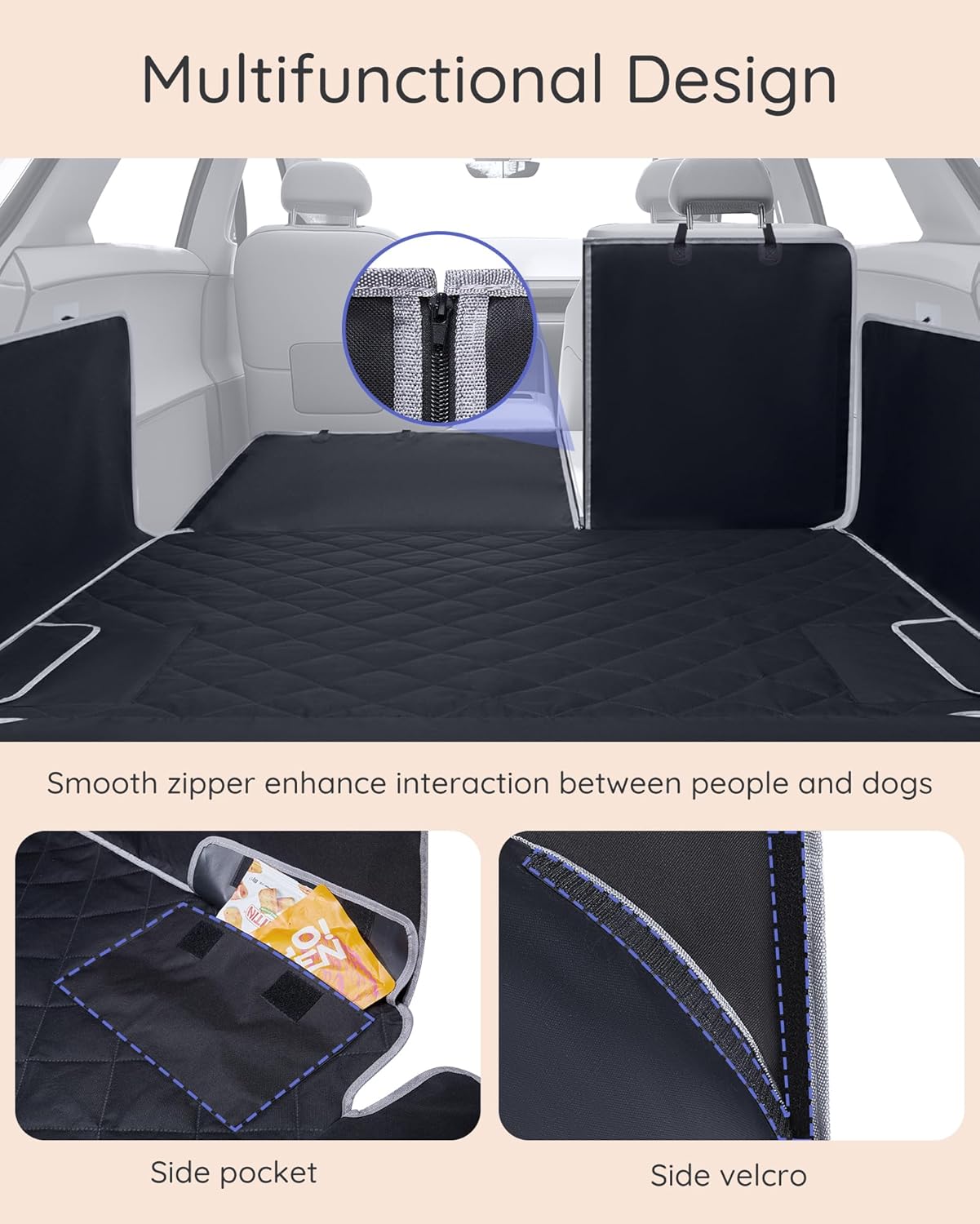 SUV Cargo Liner Waterproof Scratch-Resistant for Dogs Pet