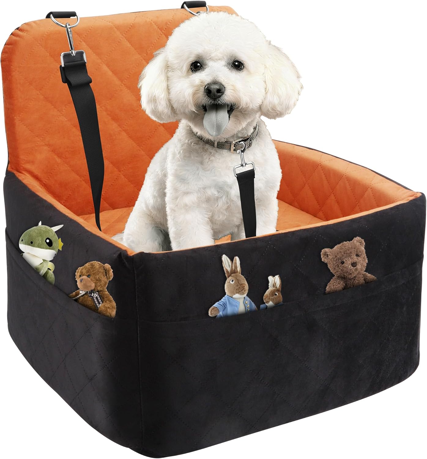 Dog Car Seat for Small/Medium Dogs,Pet Dog Booster Car Seat