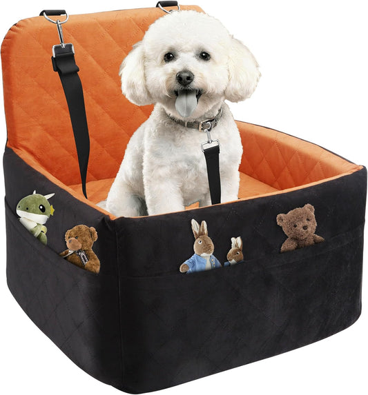 Dog Car Seat for Small/Medium Dogs,Pet Dog Booster Car Seat