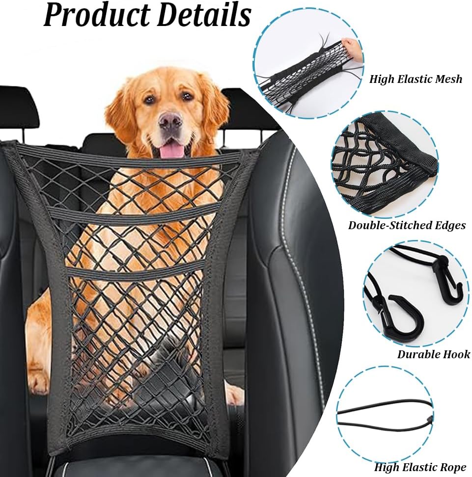 Dog Car Net Barrier for Rover 400 414 416 418 420, Car Mesh