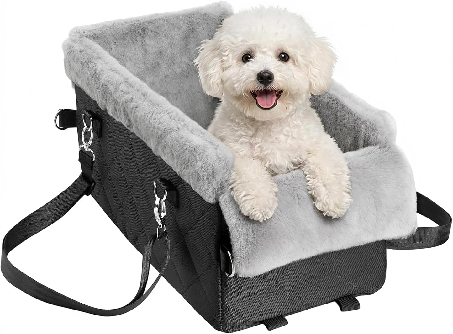 Upgraded Dog Car Seat for Center Console, Anti-Collapse