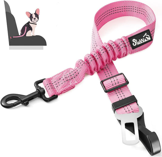 Dog Seat Belt for Car, Adjustable 3 in 1 Dog Seatbelt with