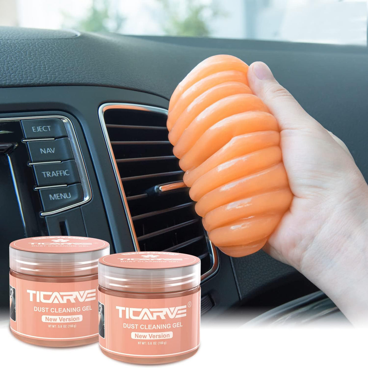 2Pack New Cleaning Gel Detail Putty Car Gel Auto Detailing