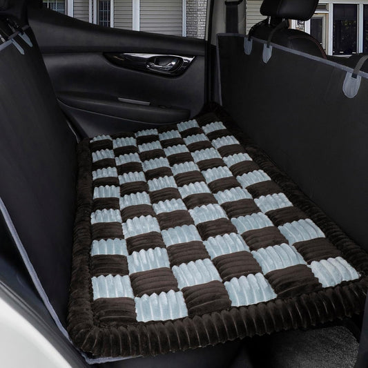 Dog Bed for Car Back Seat, Non-Slip Backseat Dog Car Bed