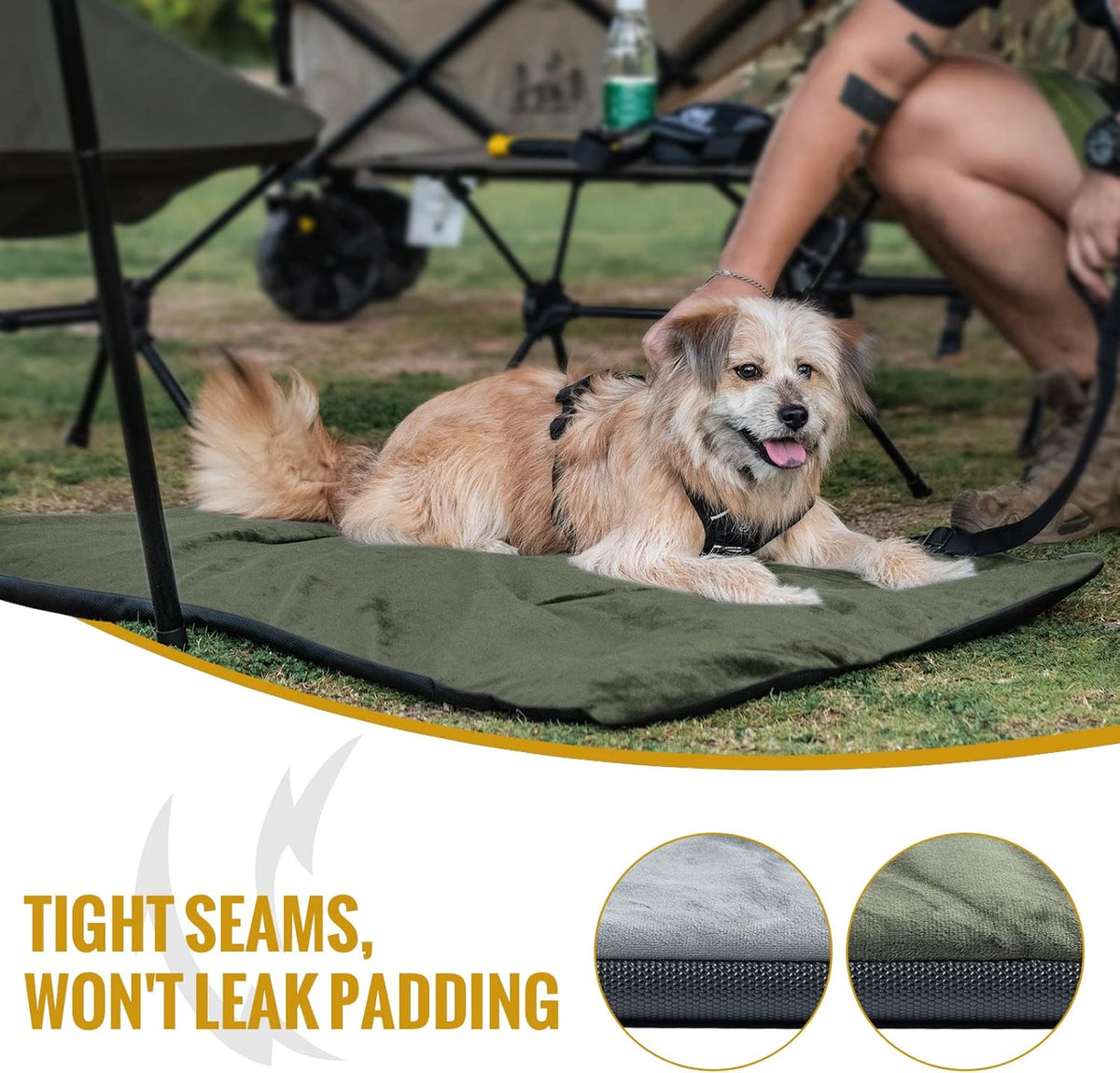 Travel Dog Bed - Portable, Washable, Waterproof Anti-Slip