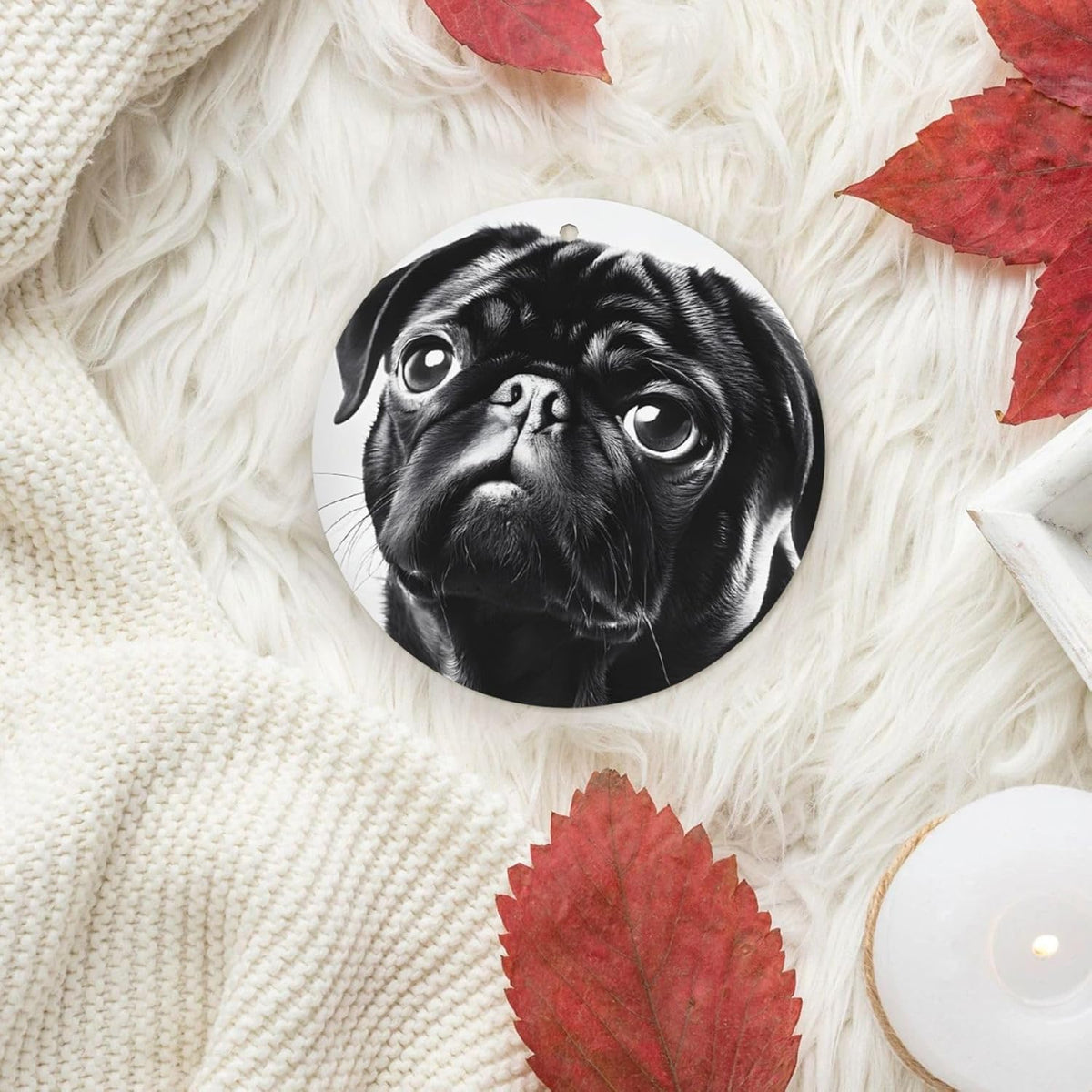 Printed Paper Car Air Freshener Lavender Scented Hanging