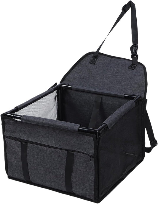 Dog Car Seat, Water Proof Foldable Pet Carrier with