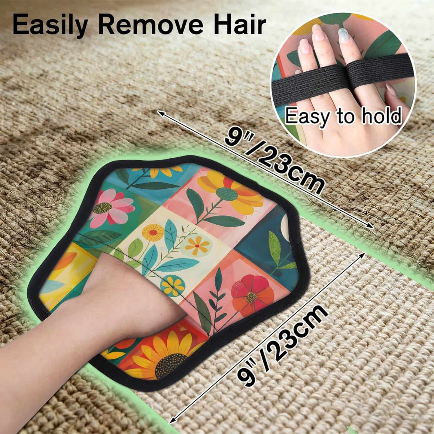 Pet Hair Removal Glove for Dogs Cats Reusable Washable Set