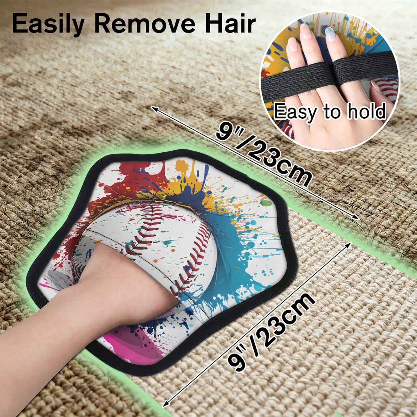 Pet Hair Removal Glove for Dogs Cats Reusable Washable Set